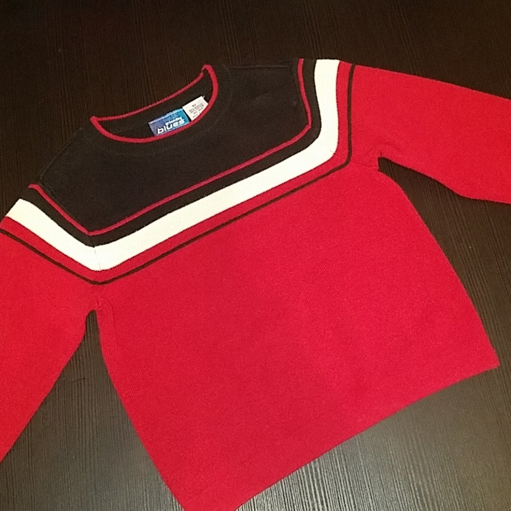 Green dog Blues Boys Toddler Sweater (A12)